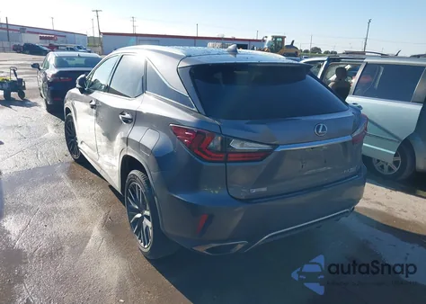 2016 Lexus Rx 350 F Sport from USA, damaged, VIN 2T2BZMCA6GC041237